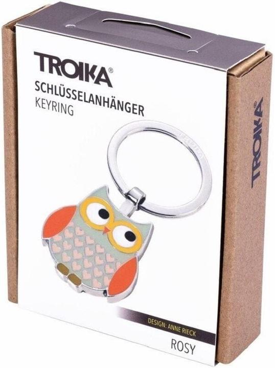 Actual product image Troika Keychain Owl Rosy