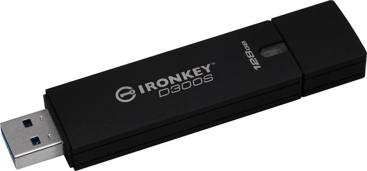 Produktbild Kingston IronKey D300 128 GB Encrypted U (128 GB, USB-A)