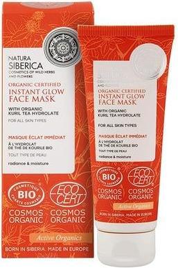 Actual product image Natura Siberica Organic Certified Instant Glow Face Mask for All Skin Types, 75 ml (75 ml)
