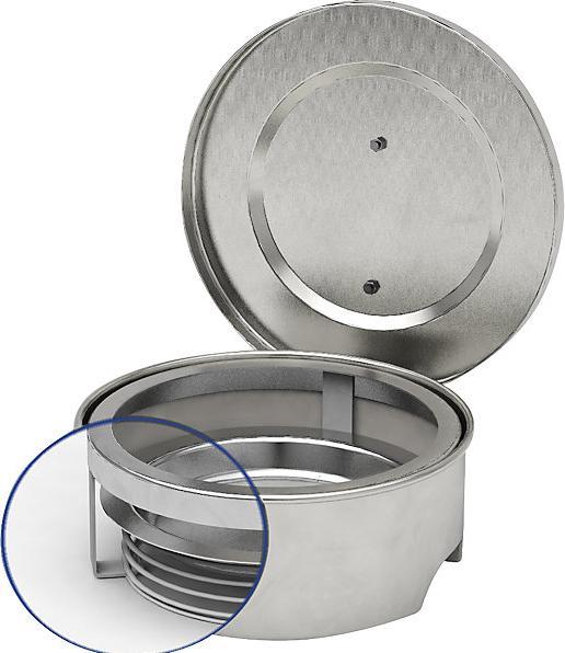 Actual product image Denios Small parts cleaner, stainless steel, capacity 2 l. (26.40 cm, 9.50 cm)