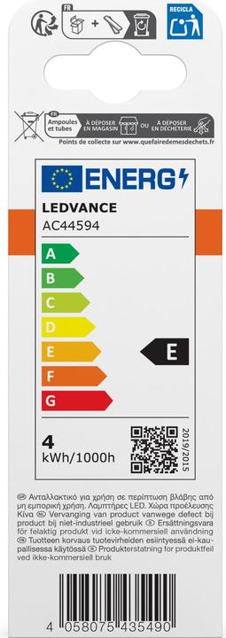 Energy Label Osram Superstar Classic B (E14, 40 W, 470 lm, 1 x, E)