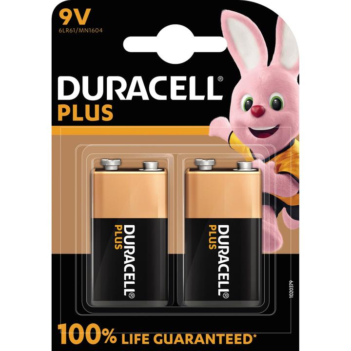 Produktbild Duracell Plus (2 Stk., 9V Block)