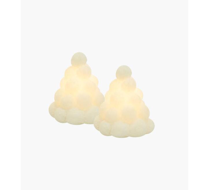 Actual product image Sirius Table Decoration Snowball Evy, Set of 2, 10 cm, White