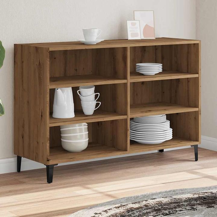 Image du produit vidaXL Sideboard Artisan-Eiche 103,5x35x70 cm Holzwerkstoff (103,5 x 35 x 70 cm)