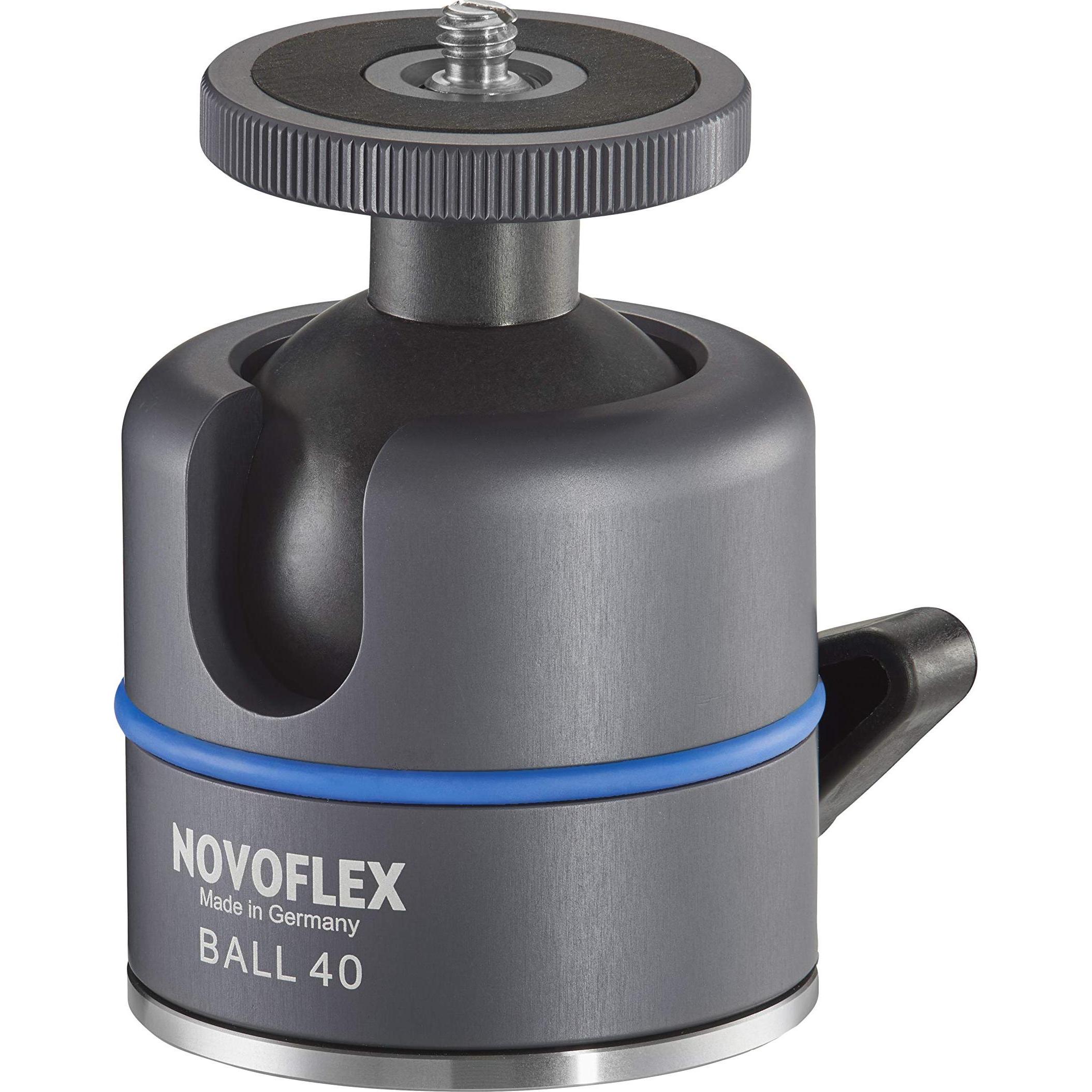 Novoflex Ball 40, Kugelkopf (Kugelkopf), Stativkopf, Grau