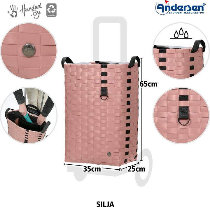 Image du produit Andersen Royal Shopper Silja chariot à provisions 65 cm