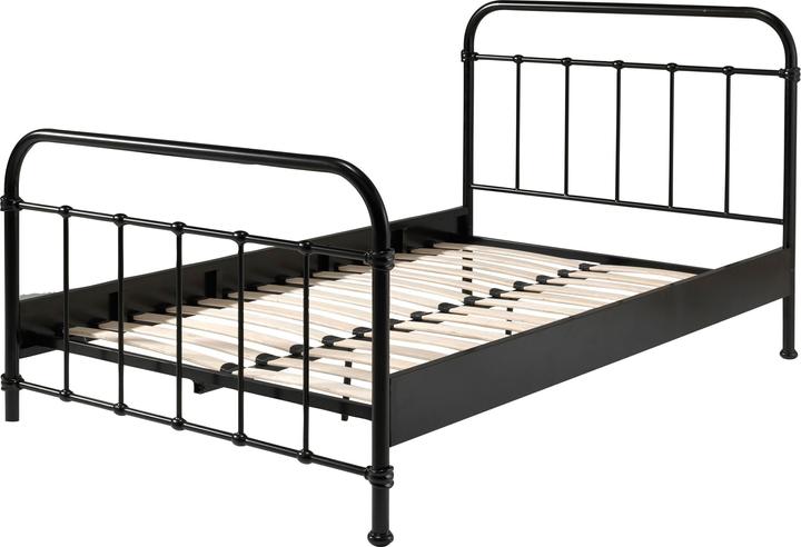 Image du produit Vipack New York Lit 120X200Cm Noir (120 x 200 cm)