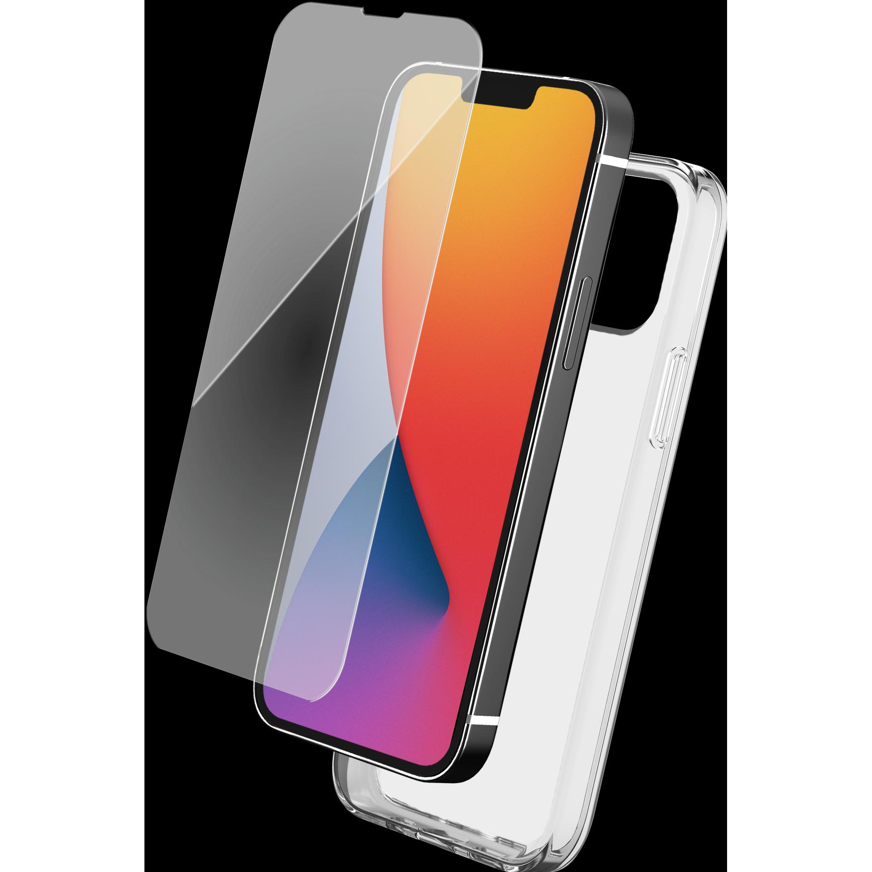 Bigben Handy-Cover für Apple iPhone 14 transparent (Apple iPhone 14), Smartphone Hülle, Transparent