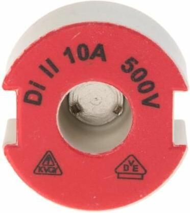 Produktbild Hager Passschraube SII 10 A, rot (10 A)