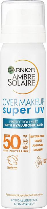 Image du produit Garnier Protective Facial Mist (Spray solaire, SPF 50, 75 ml)