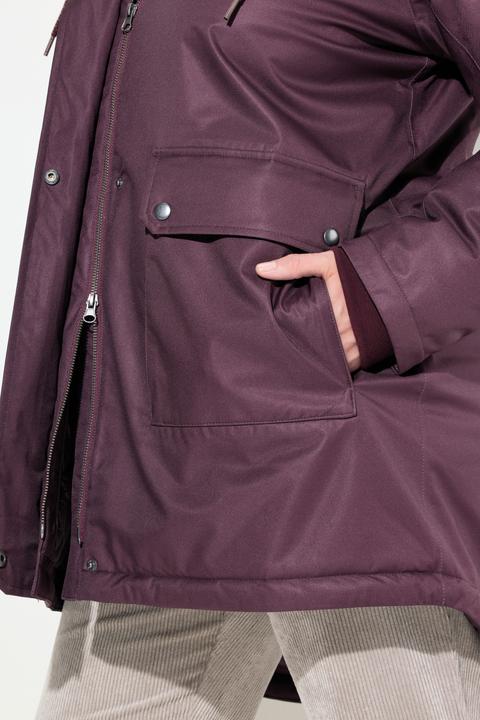 Produktbild Ulla Popken HYPRAR Funktions-Steppjacke, wasserdicht, Teddyfleece (46, 48)