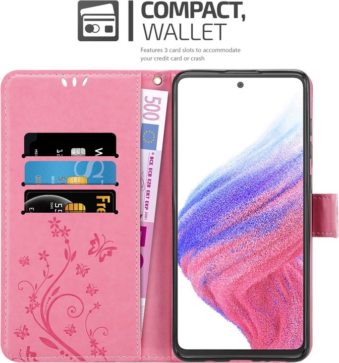 Immagine prodotto Cadorabo Custodia a libro a fiori per Samsung Galaxy A53 5G (Samsung Galaxy A53 5G)