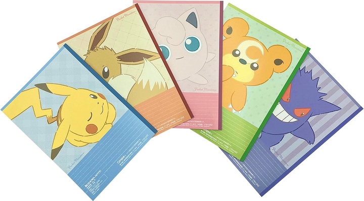Produktbild Pokémon Mini Study Book Set T (9 x 13 cm, Gepunktet, Weicher Einband)