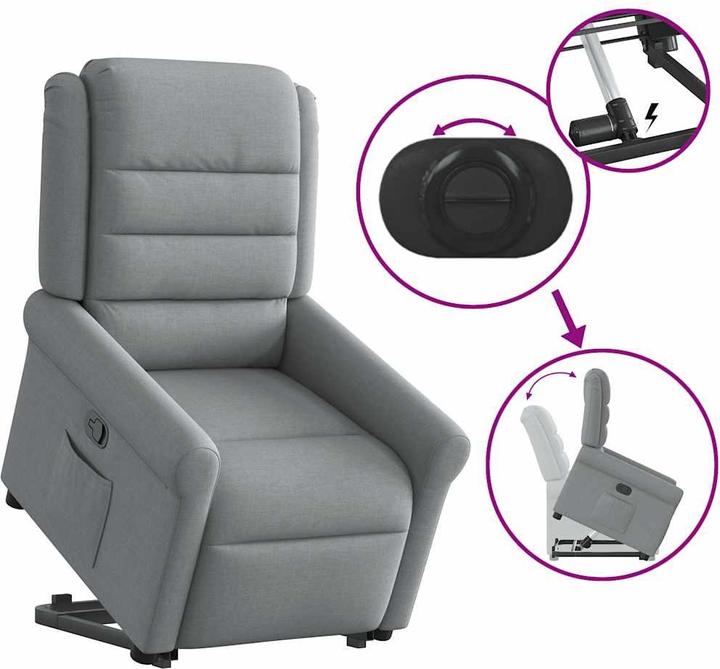 Actual product image vidaXL Relaxsessel mit Aufstehhilfe