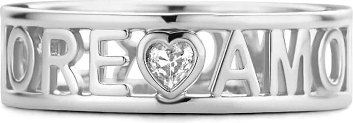 Actual product image Ti Sento Milano Ring Amore with cubic zirconia 12227ZI (56)