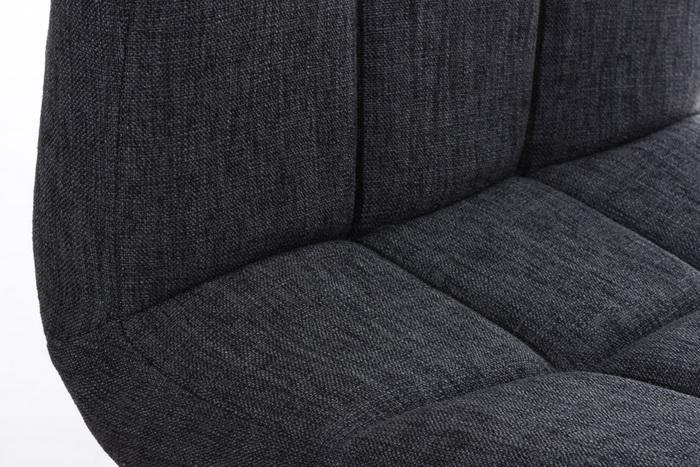 Produktbild Swisshandel24 Barhocker Peru STOFF, dunkelgrau