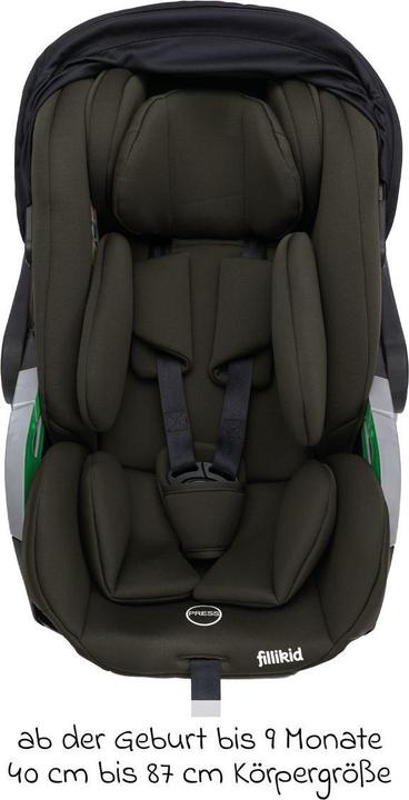 Produktbild Fillikid Babyschalen Babyschale Noa 360° drehbar ab Geburt - 9 (Babyschale)