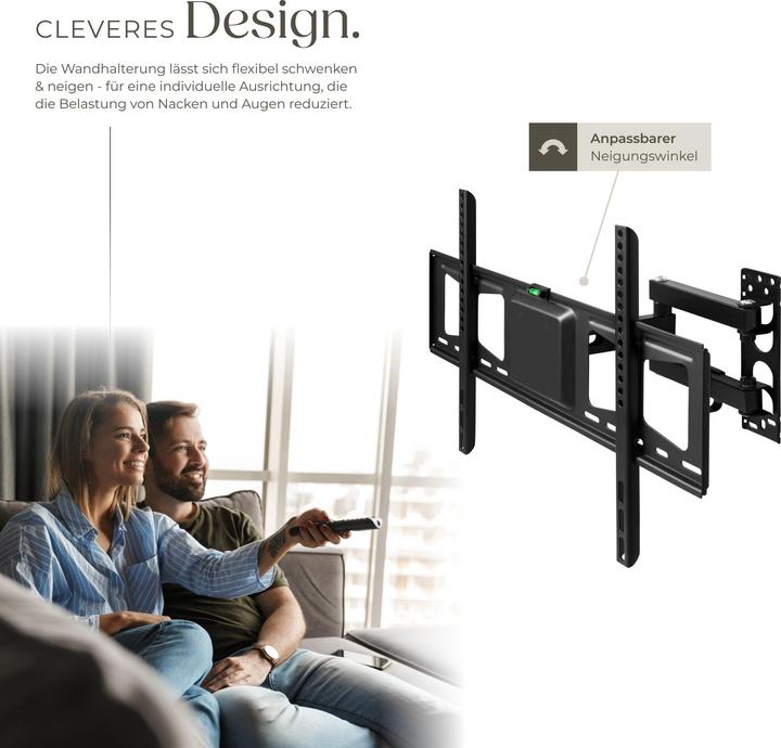 Actual product image tectake TV wall mount (Wall, 60", 60 kg)