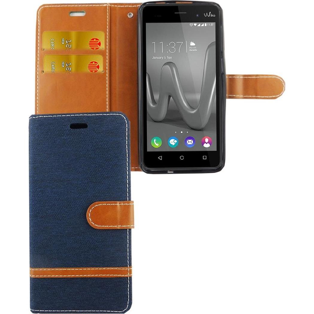 Thumbnail - König Design Hülle Handy Schutz für Wiko Lenny 3 Max Case Cover Tasche Wallet Etui Handyhülle (Wiko Lenny 3 Max), Smartp...