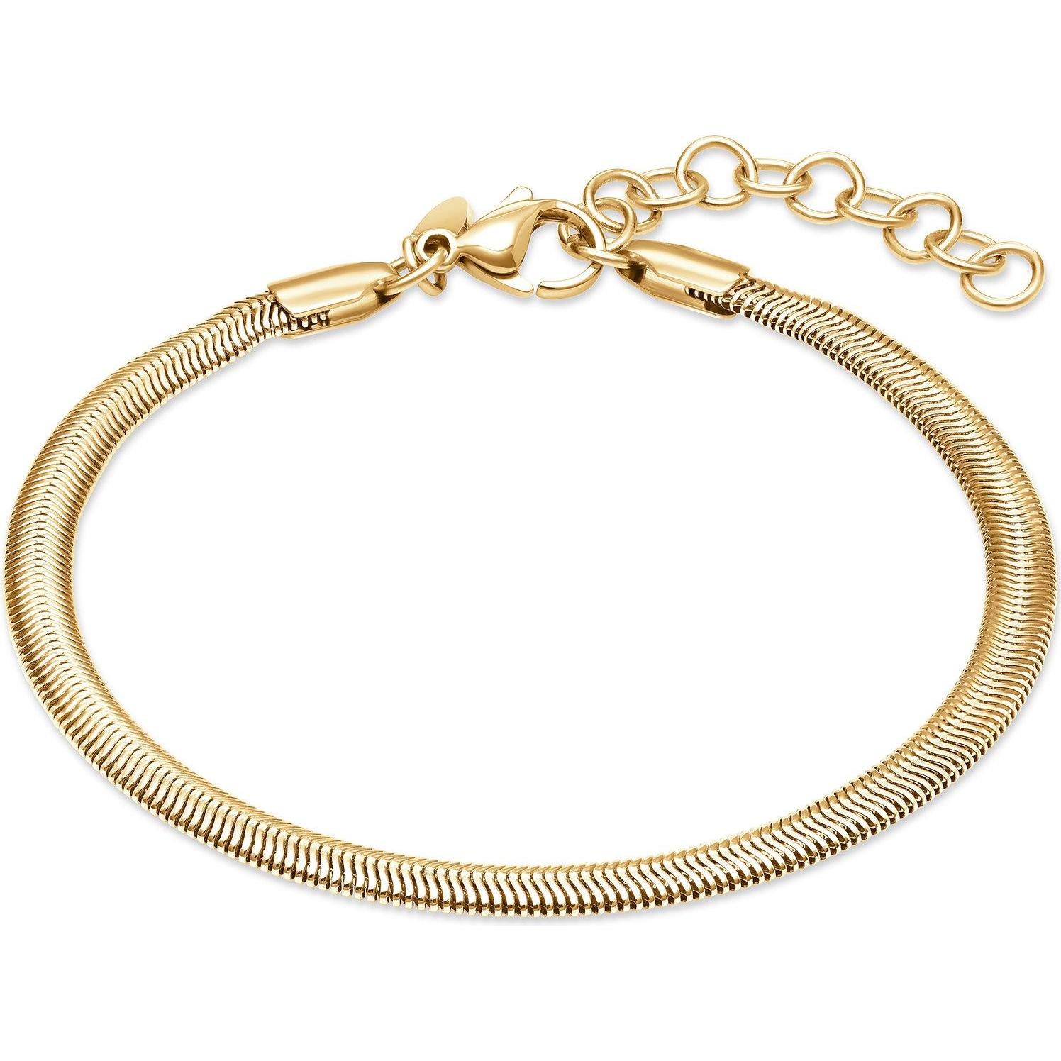 Favs, Armschmuck, Armband, (17 cm, Edelstahl)