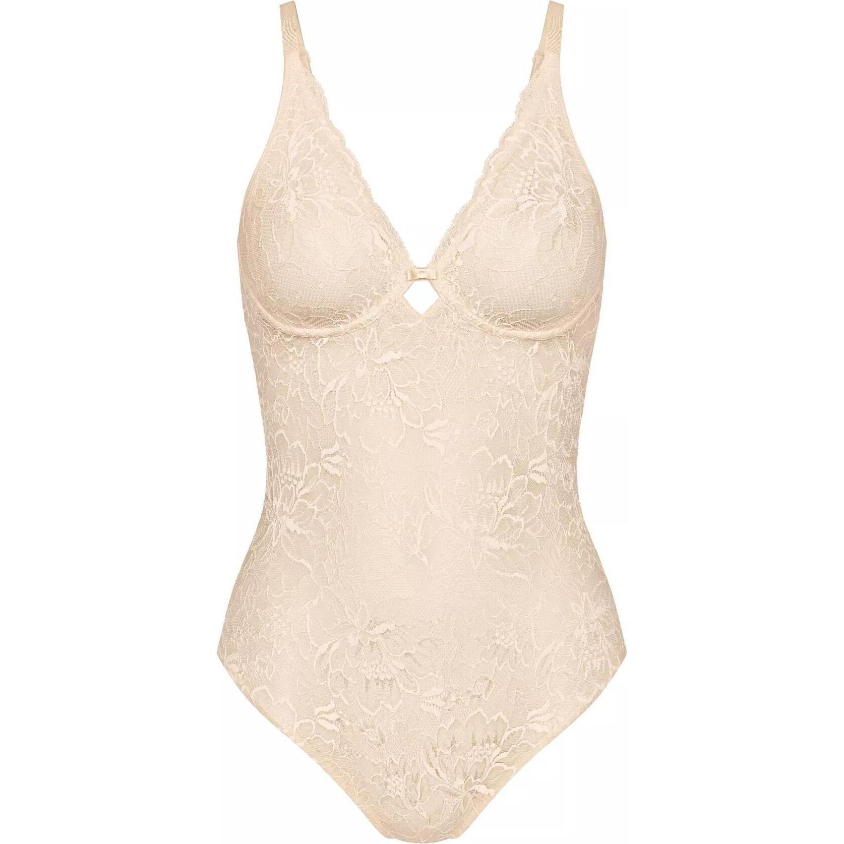 Triumph, Damen, Body, body damen amourette charm, Weiss, (100 B)