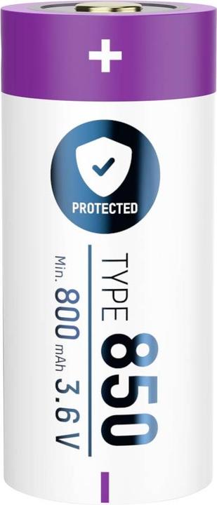 Productafbeelding Ansmann 16340 Li-Ion accu 850mAh 3,6V standaard versie (1 Pcs., C, 850 mAh)