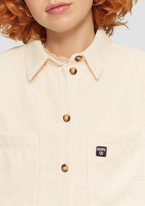 Produktbild s.Oliver Bluse Cord-Overshirt im Relaxed Fit (42)