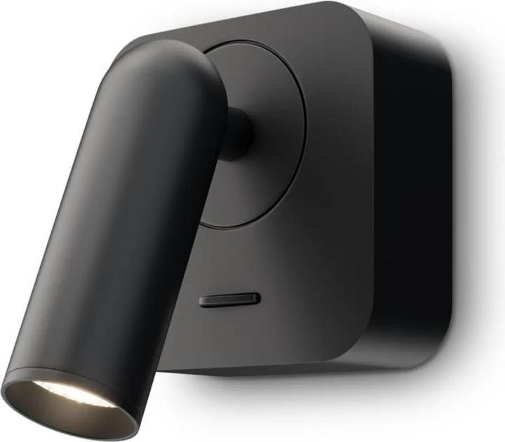 Actual product image Maytoni Mirax LED Wall Light 3W Rotatable, Swivelling Black Warm White (250 lm)