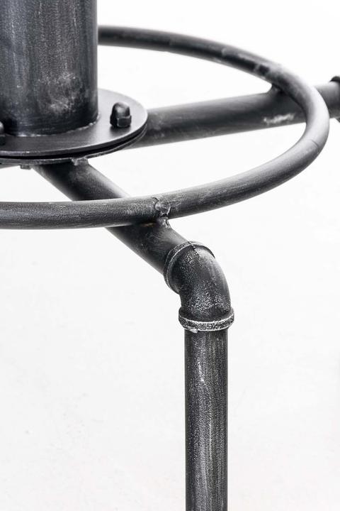 Immagine prodotto CLP Tavolo da bar Lumos, legno, argento antico