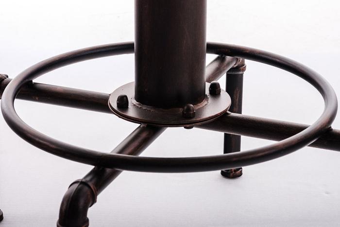 Immagine prodotto CLP Tavolo da bar Lumos, legno, bronzo