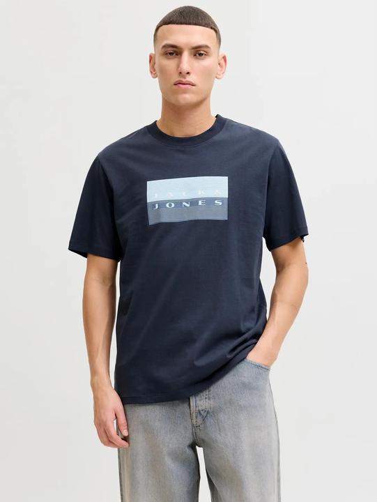 Produktbild Jack & Jones Jcofusion Dots Print Tee Ss Crew Sn (M)
