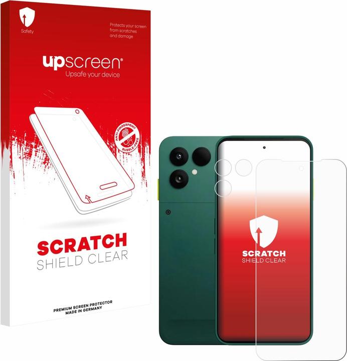 Actual product image upscreen Scratch Shield Protector (1 pcs., Fairphone 6)