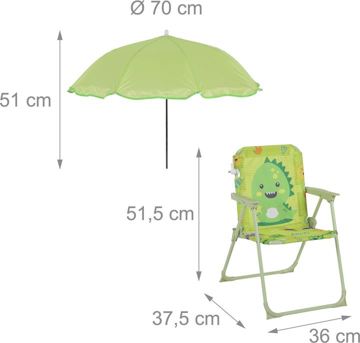 Produktbild Relaxdays Kinder-Klappstuhl