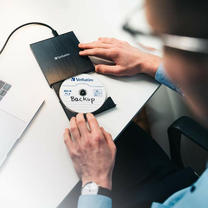 Immagine prodotto Verbatim Slimline (Masterizzatore Blu-ray, Unità Blu-ray, Masterizzatore CD, Unità CD, Masterizzatore DVD, Unità DVD)