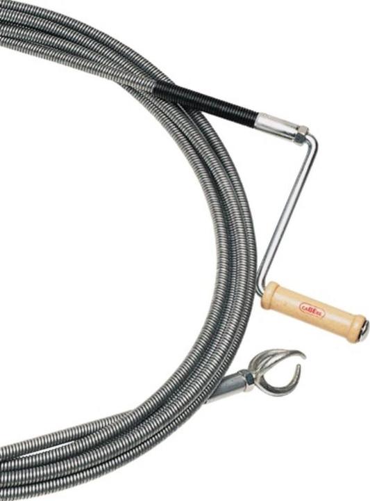 Actual product image Cabere Pipe cleaning shaft length 10 m shaft diameter 12 mm claw diameter 40 mm double-layer with steel... (1 pcs.)