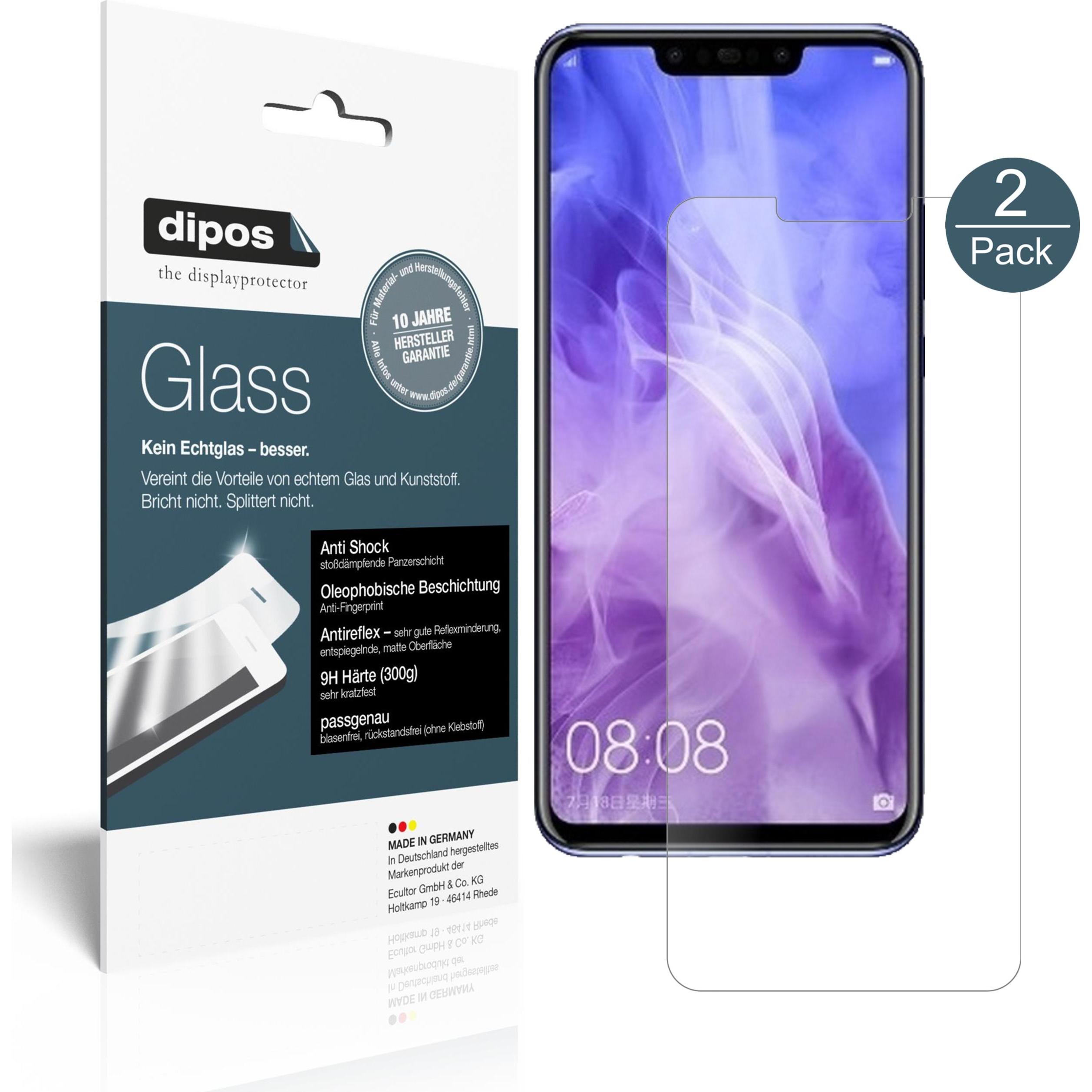 Thumbnail - Dipos Displayschutz Anti-Shock (2 Stück, Huawei Nova 3), Smartphone Schutzfolie, Transparent