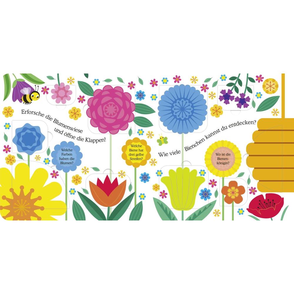 Thumbnail - Glücksfisch: Weisst du, was die Tiere machen? Kleine Biene, Kinderbücher von Fhiona Galloway