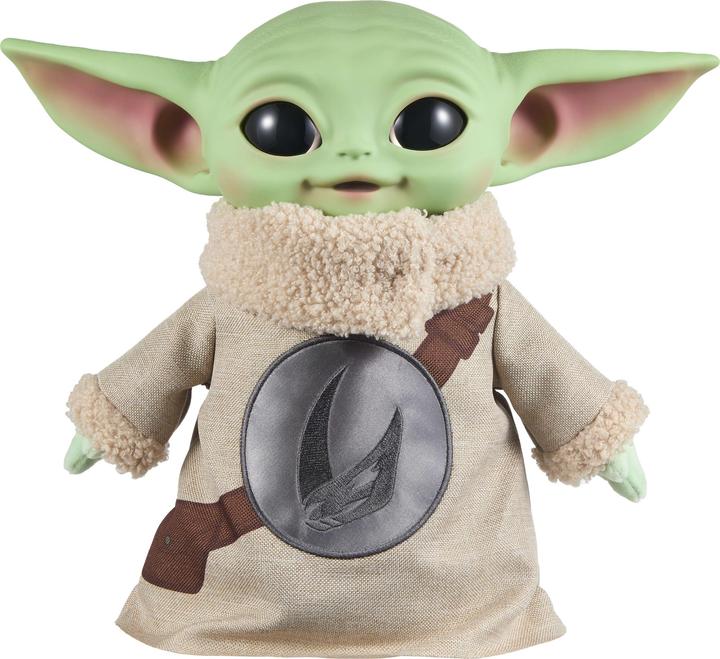 Produktbild Mattel Star Wars The Mandalorian & Grogu Movie Grogu Rondel Design Vinyl Head Soft Plush Body (27.50 cm)