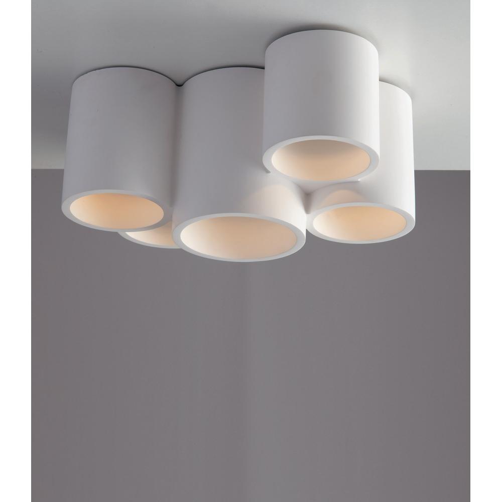 Thumbnail - Luce ambiente Design, Wandleuchte + Deckenleuchte, LUCE Design Banjie Deckenleuchte 5fach GU10 Weiss