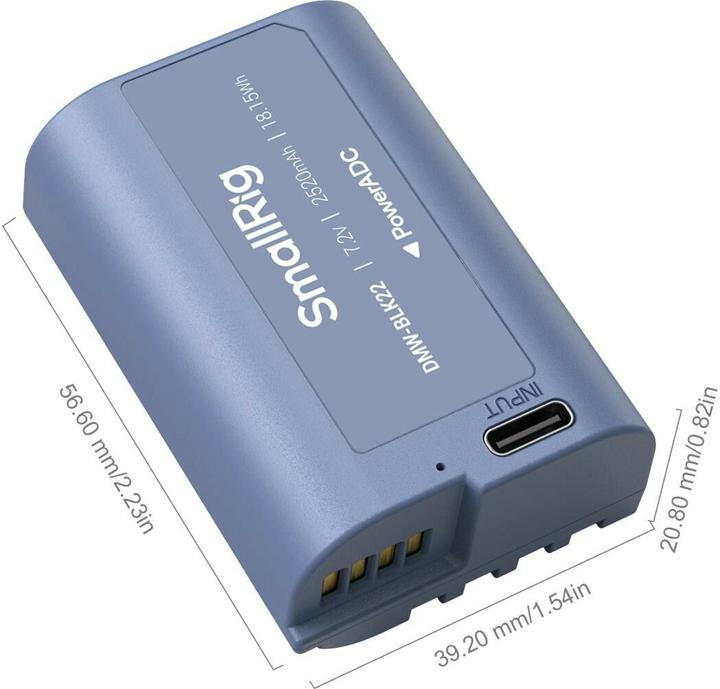 Productafbeelding SmallRig DMW BLK22 (Batterij van de camera)