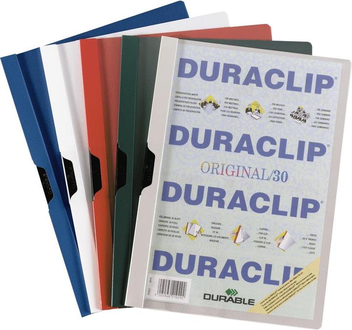 Actual product image Durable DURACLIP 30 25 ST 220003 (A4, 25 x)