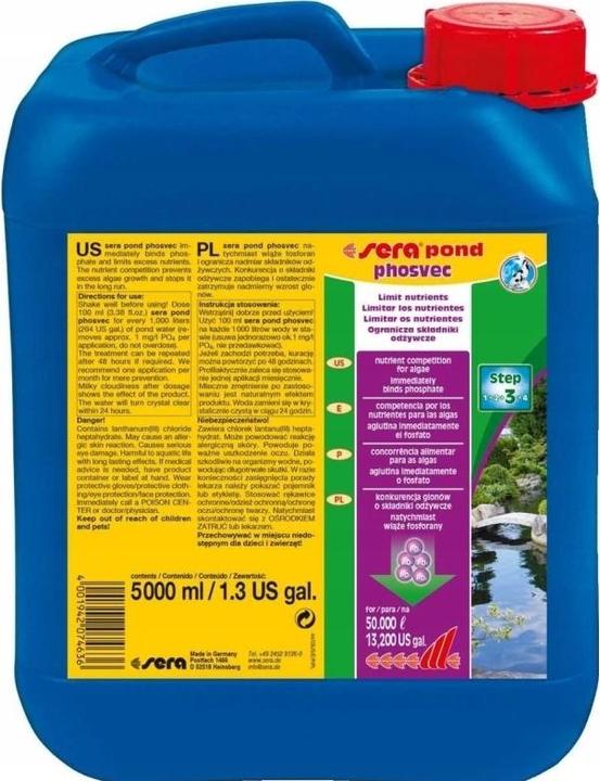 Productafbeelding Sera Fosfaatbinder pond fosvec 5000 ml