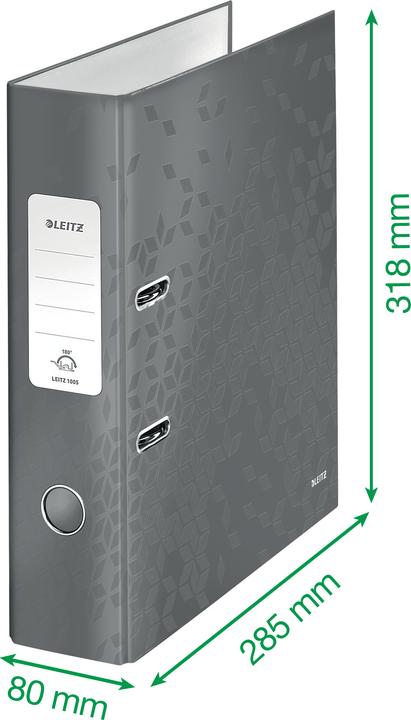 Actual product image Leitz Wow (A4, 80 mm, 1 pcs.)