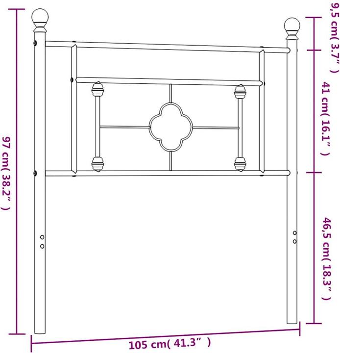 Image du produit vidaXL Jana (105 x 3 x 97 cm)