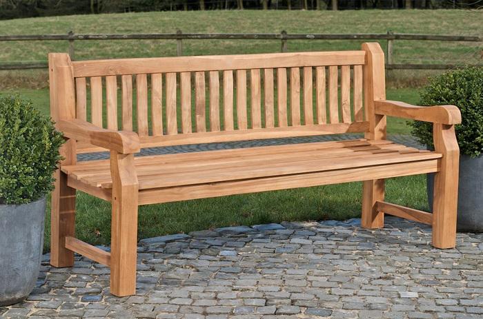 Swisshandel24 Teakbank Jackson 150 cm, teak