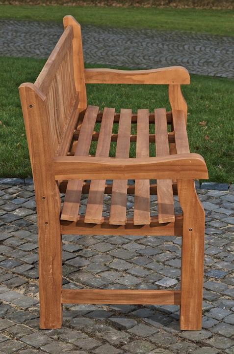 Actual product image Swisshandel24 Teak bench Jackson 120 cm, teak