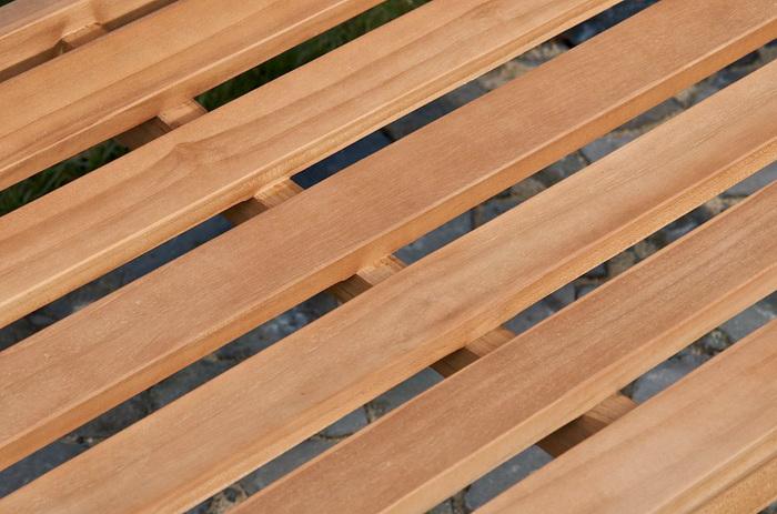 Actual product image Swisshandel24 Teak bench Jackson 120 cm, teak