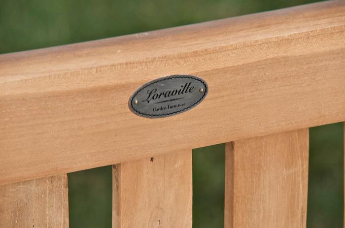 Actual product image Swisshandel24 Teak bench Jackson 120 cm, teak
