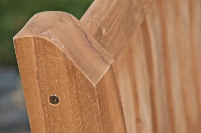 Actual product image Swisshandel24 Teak bench Jackson 120 cm, teak