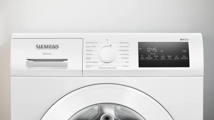 Produktbild Siemens iQ300, Waschmaschine, Frontlader, 8 kg, max. 1400 U/min., WM14N271 (8 kg, Links)
